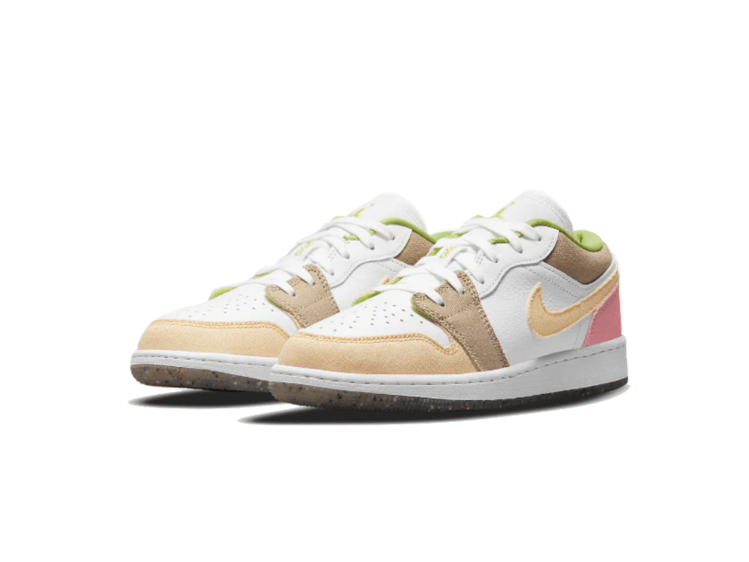 Kid's Air Jordan 1 Low SE GS 'Pastel Grind