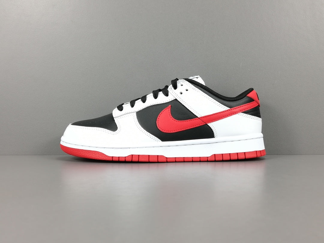 White Black Red NIKE SB DUNK LOW