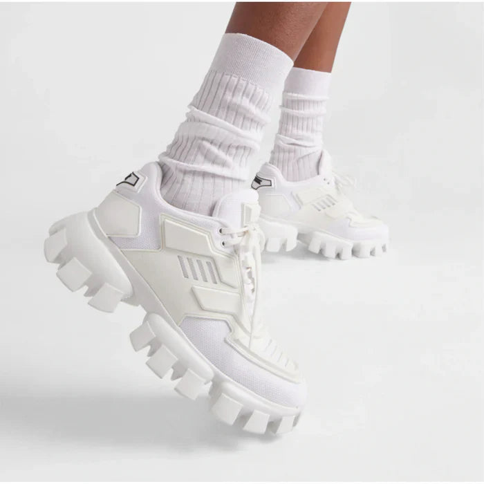 Prada Cloudbust Thunder Sneakers White