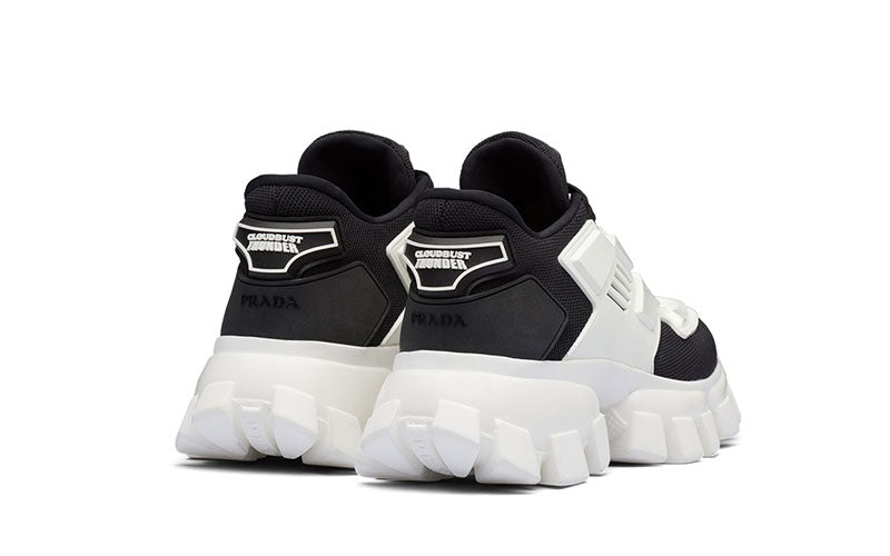 Prada Cloudbust Thunder Sneakers White-Black