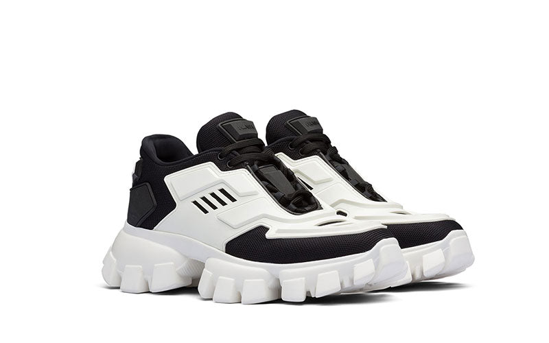 Prada Cloudbust Thunder Sneakers White-Black