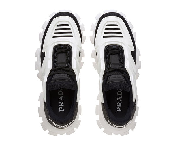 Prada Cloudbust Thunder Sneakers White-Black